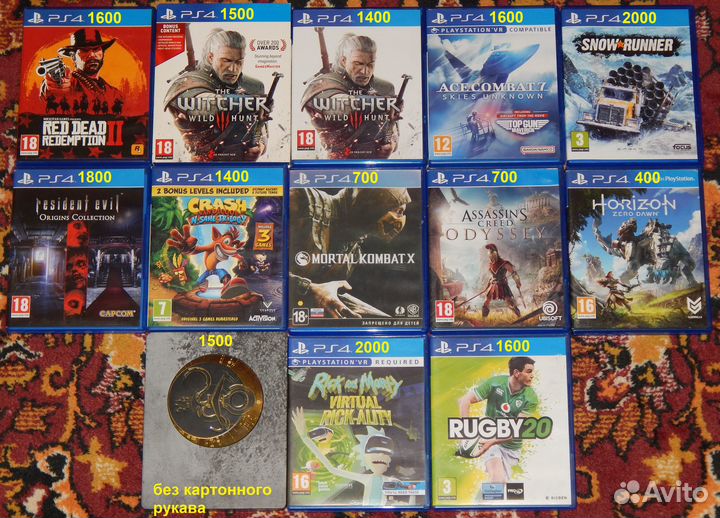 Игры для Playstation 3 Playstation 4