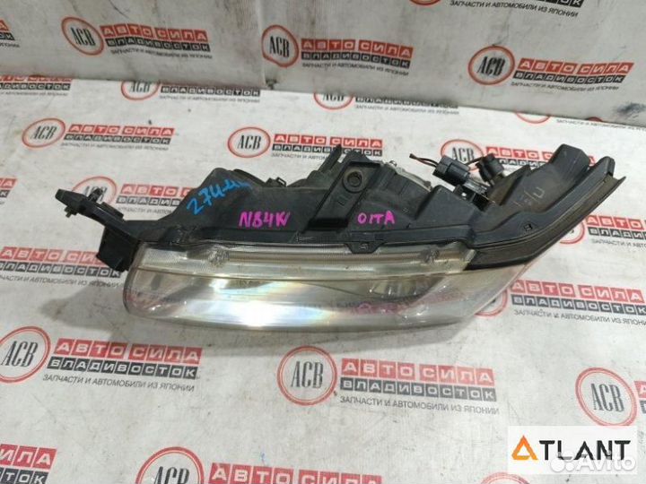 Фара левая mitsubishi chariot grandis