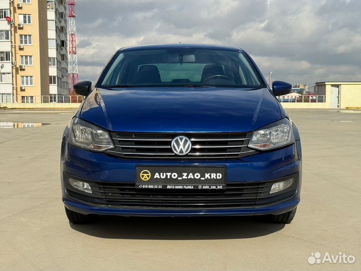 Volkswagen Polo 1.6 AT, 2018, 161 573 км