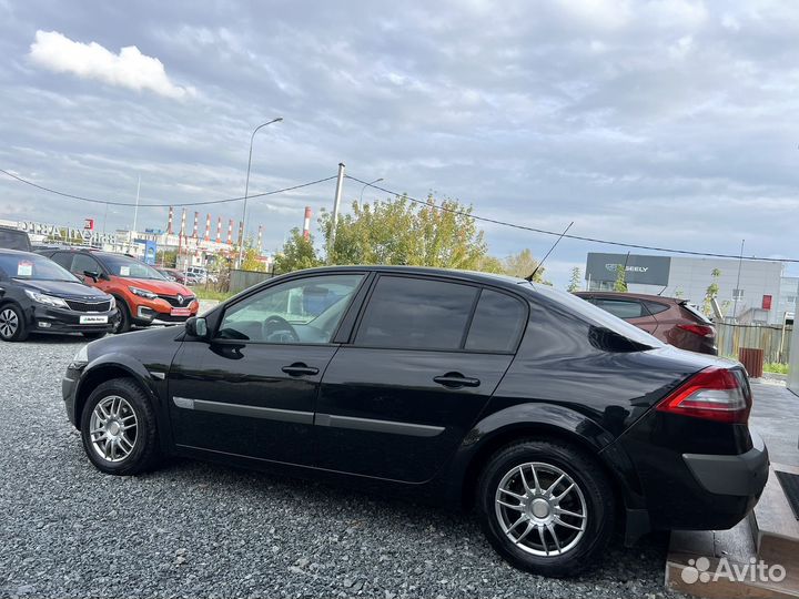 Renault Megane 1.6 AT, 2006, 194 300 км