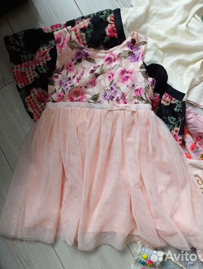 Вещи пакетом для девочки 5т
