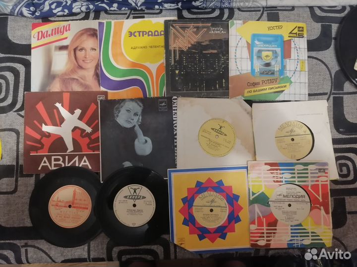 Виниловые пластинки СССР