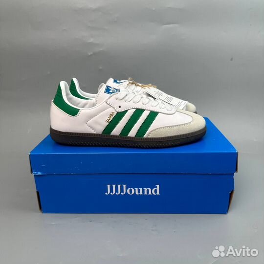 Кроссовки Samba OG White Green