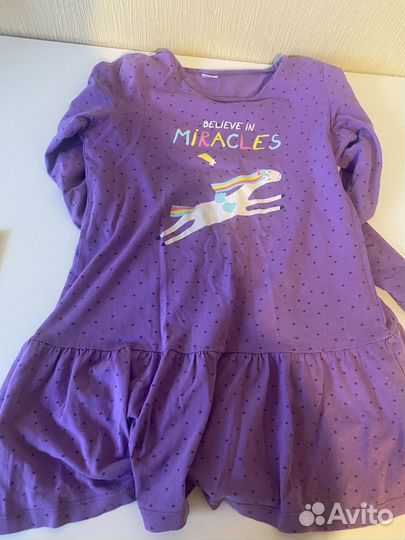 Вещи пакетом на девочку 116-122