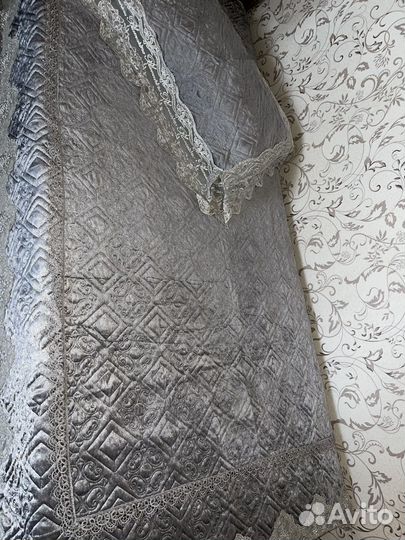 Покрывало с наволочкой на односпальную кровать