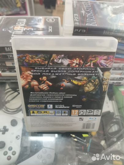 Диск street fighter vs Tekken ps3