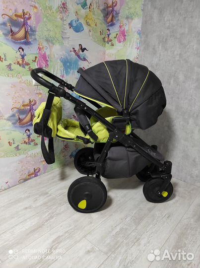 Tutis Zippy New 3в1 лайм/графит