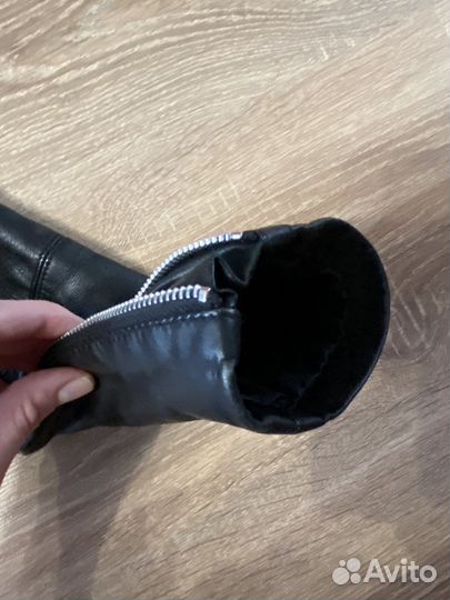 Куртка кожаная mango