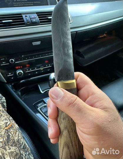 Нож кованый из х12мф