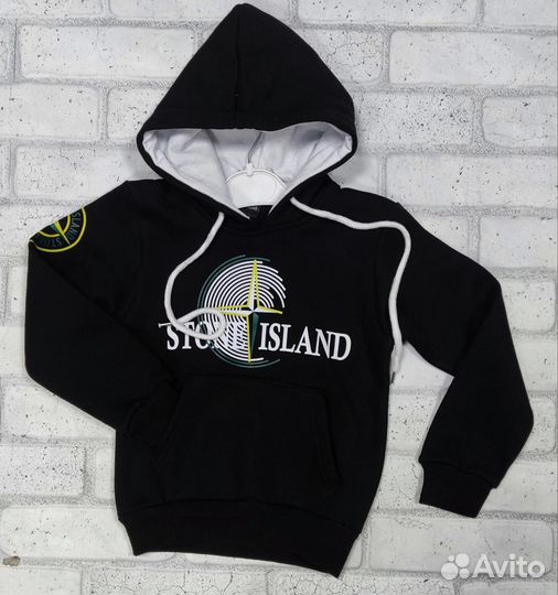 Костюм на флисе stone island 5-8 лет