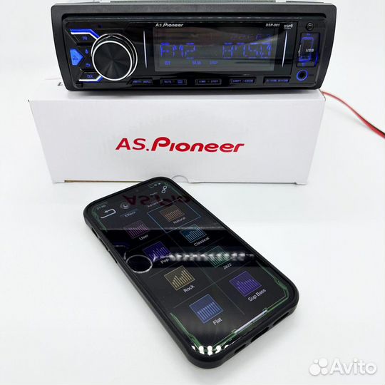 Процессорная автомагнитола Pioneer с Bluethooth