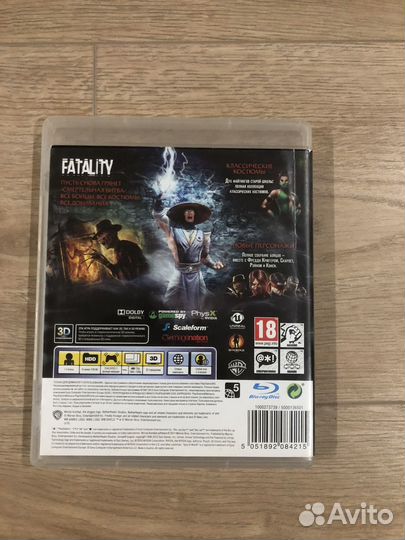 Mortal kombat на ps3