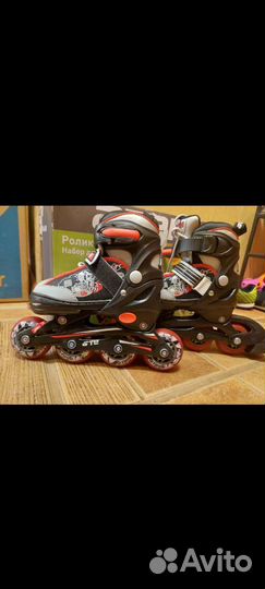 Коньки роликовые 27-30р