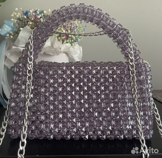 Сумка женская из бусин