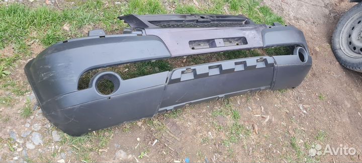 Бампер передний шевроле нива