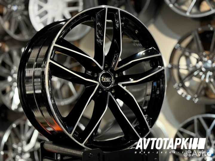 Диски Audi RS6 R21 5x112 Q7 A6 A7 A8 black pol