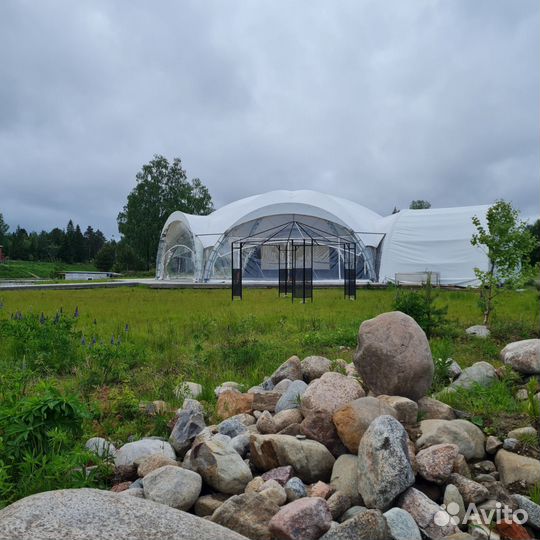 Аренда Шатра у озера для мероприятий