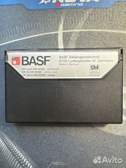 Аудиокассета Basf chromdioxid 90, 132m, 1979г