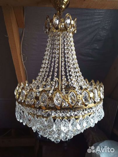 Люстры хрустальные СССР, Чехословакия
