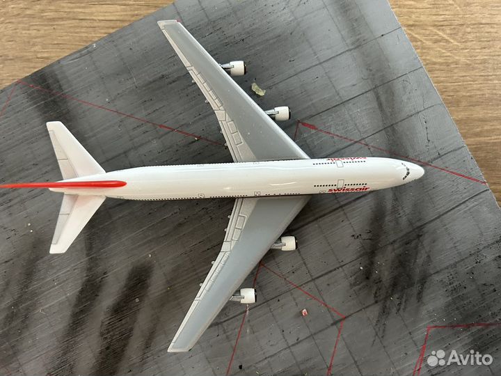 Herpa 1:500 swissair boeing 747