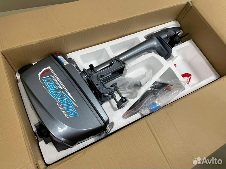 Лодочный мотор Mikatsu M 3.5 FHS Гарантия 10 лет