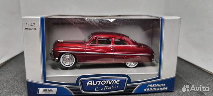 Модель автомобиля 1949 Mercury Coupe 1:43