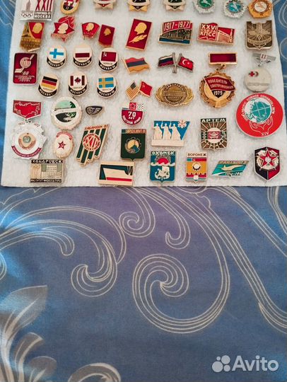 Значки СССР разной тематики