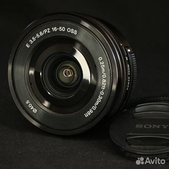 Sony E 16-50 PZ OSS SEL-P1650 черный