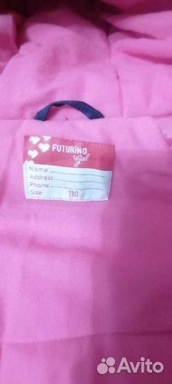 Зимний комбинезон для девочки