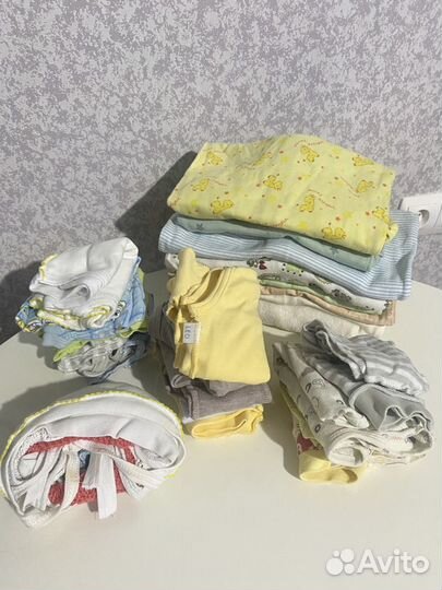 Одежда для новорожденных пакетом для девочек
