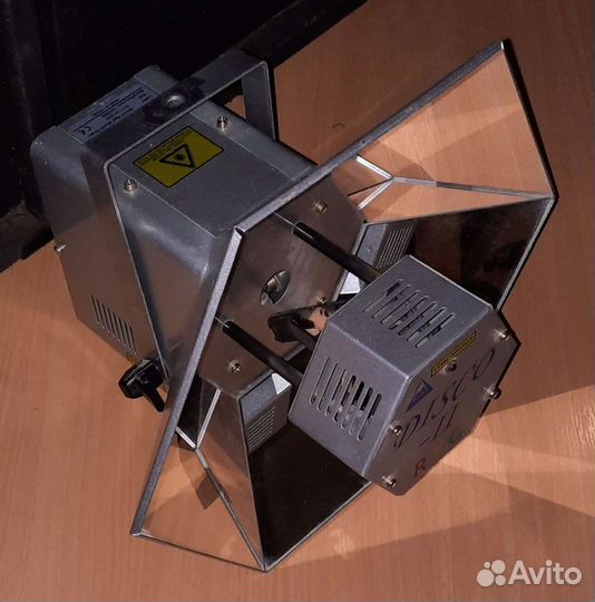 Лазер Disco-II RYG Сканер Mic DMX Светомузыка Проф