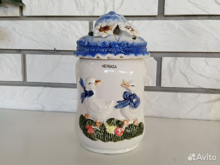 Банки для сыпучих продуктов керамика