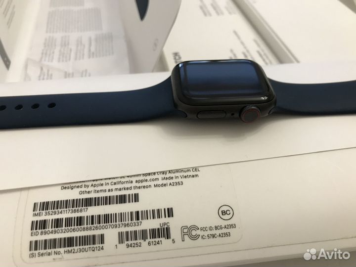 Apple watch SE 2 Gen 40mm Cellular + Esim