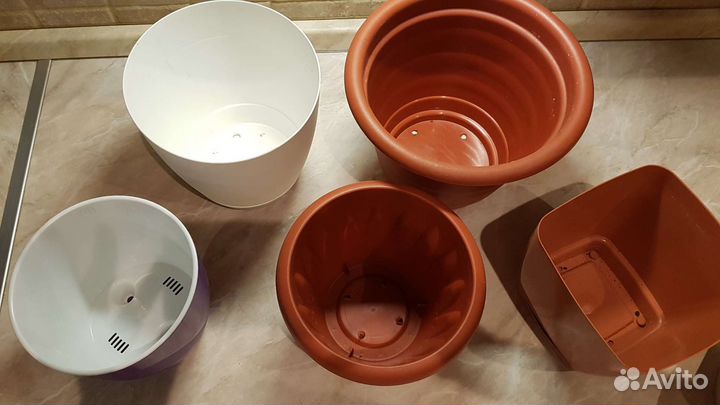 Горшки цветочные