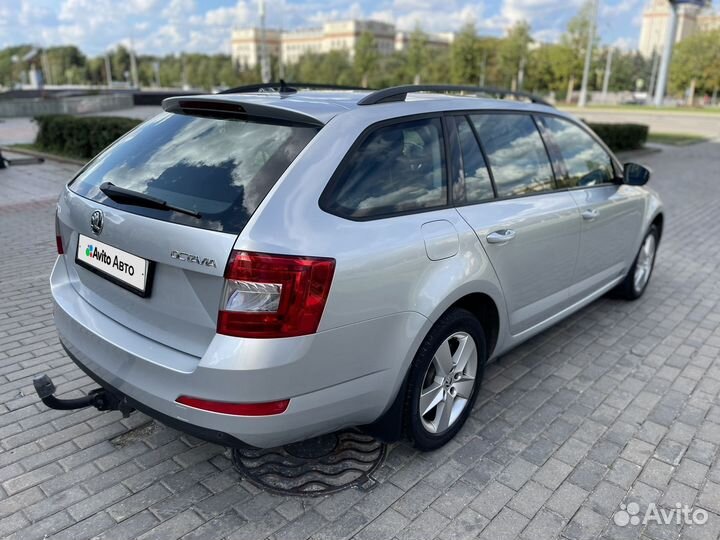 Skoda Octavia 1.6 AT, 2015, 147 500 км