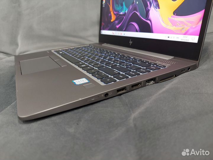 ZBook 14u G5 i7/RadeonPro/16Gb/512Gb/Гарантия