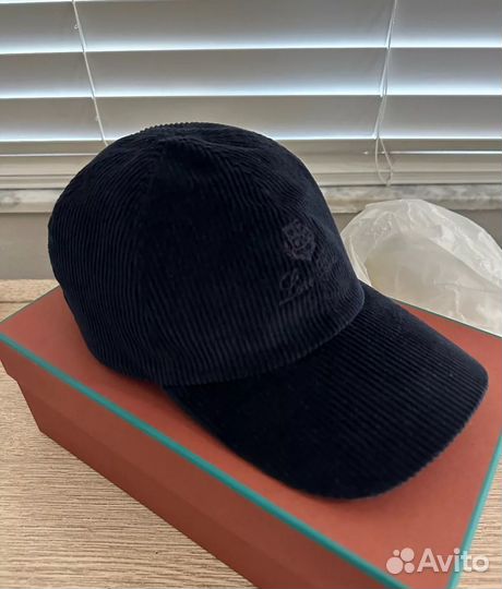 Вельветовая кепка Loro Piano оригинал