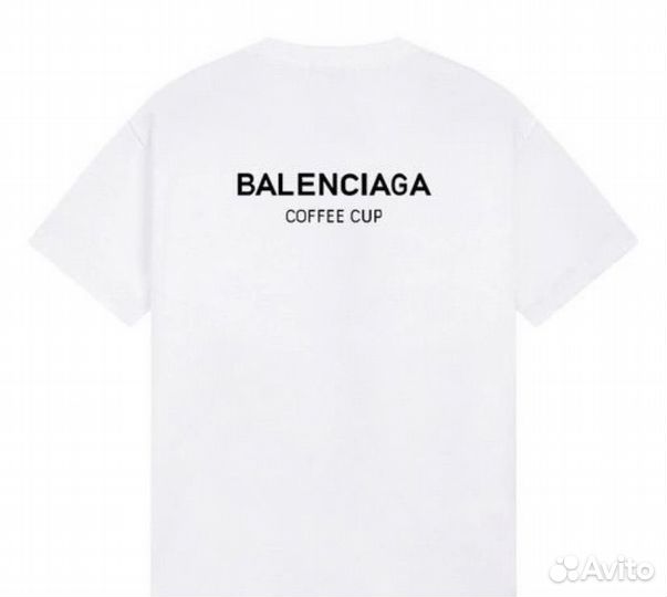 Футболка Balenciaga Coffee