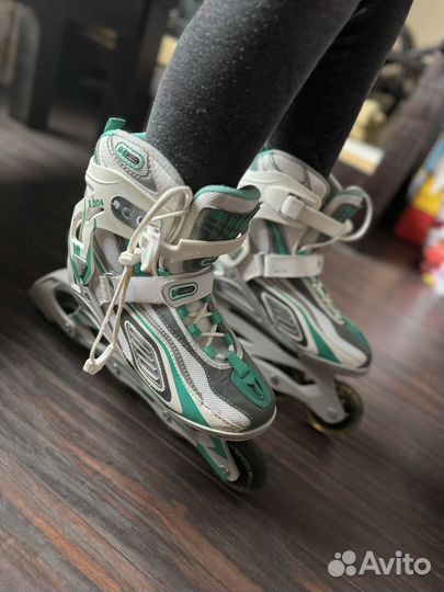 Ролики reaction 39 р +комплект защиты +сумка