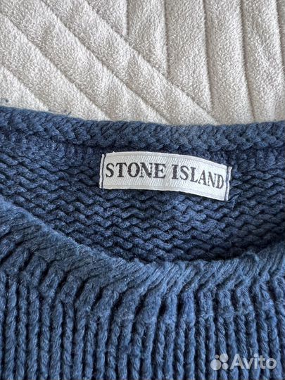 Винтажный свитер Stone island 1980 года