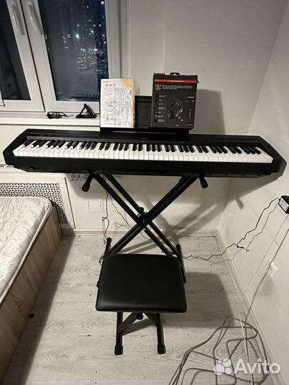 Цифровое пианино Yamaha p 45+стул,стойка,наушники