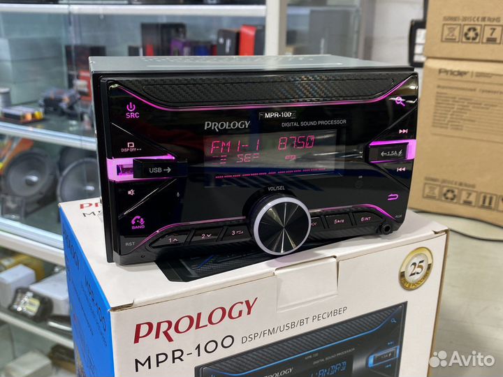 Магнитола Prology MPR-100 DSP процессор