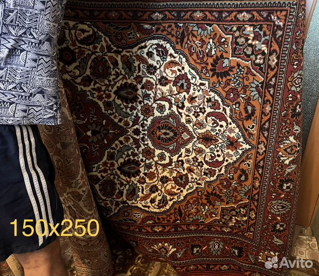 Шерстяные ковры СССР бу