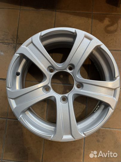 Литые диски r16 на ниву 6J
