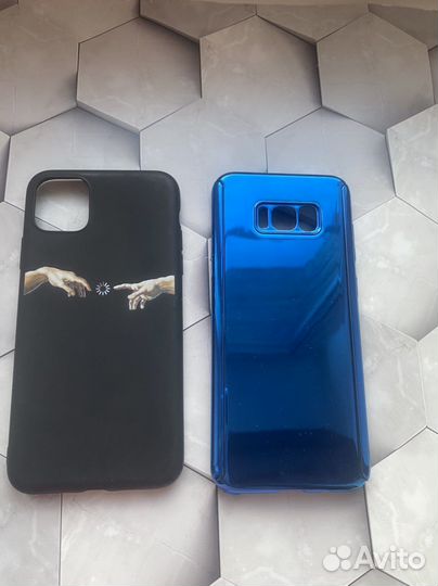 Чехол на iPhone 11 pro max и Samsung Galaxy S8plus