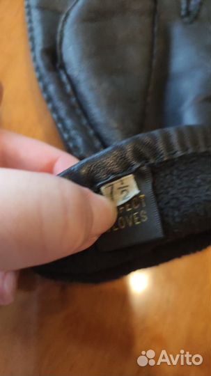 Перчатки женские кожаные 7.5