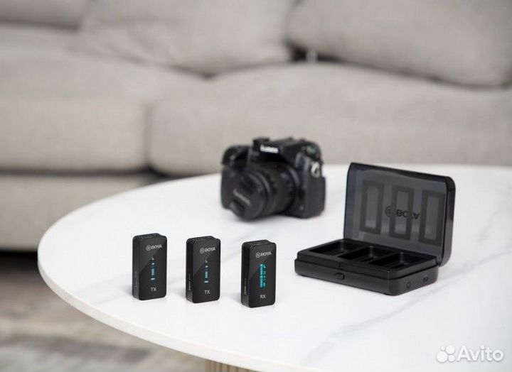 Радиопетличка boya BY-XM6-K2 Миниатюрная