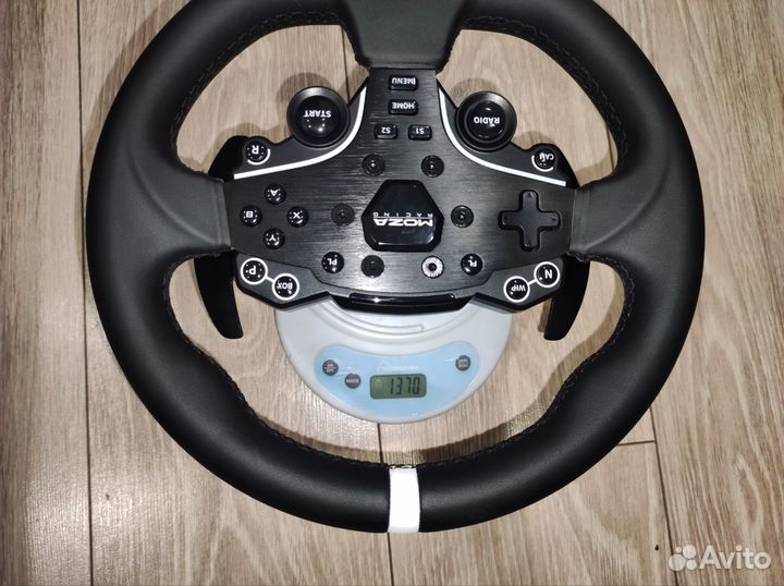 Руль 350мм + Moza Quick release