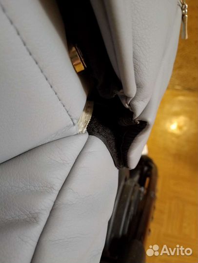 Коляска 2 в 1 эко кожа