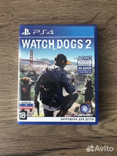 Watch dogs 2 ps4 диск